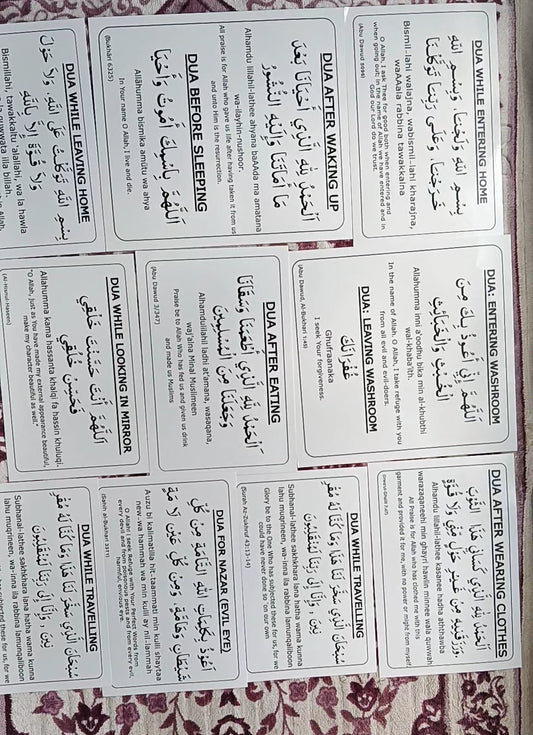 English Dua Stickers